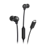 Motorola EARBUDS3CS auricular y casco Auriculares Alámbrico Dentro de oído Llamadas/Música USB Tipo C Negro
