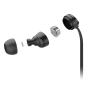 Motorola EARBUDS3CS auricular y casco Auriculares Alámbrico Dentro de oído Llamadas/Música USB Tipo C Negro
