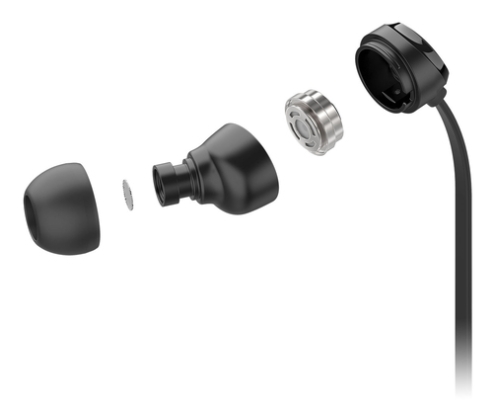 Motorola EARBUDS3CS auricular y casco Auriculares Alámbrico Dentro de oído Llamadas/Música USB Tipo C Negro