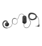 Motorola HDST-25MM-PTVP-01 auricular y casco Auriculares Alámbrico gancho de oreja Llamadas/Música Negro