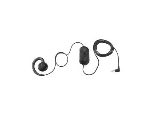 Motorola HDST-25MM-PTVP-01 auricular y casco Auriculares Alámbrico gancho de oreja Llamadas/Música Negro