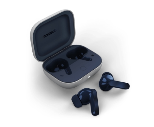 Motorola Moto Buds Auriculares Inalámbrico Dentro de oído Llamadas/Música/Deporte/Uso diario Bluetooth Azul