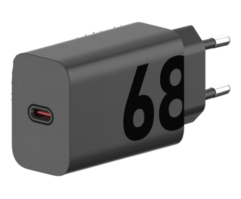 Motorola TurboPower 68W Universal Negro Corriente alterna Carga rápida Interior