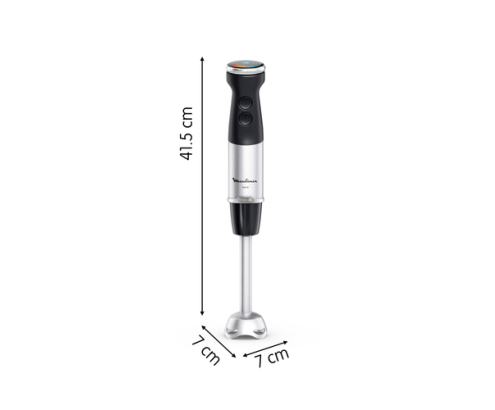 Moulinex DD6718 licuadora Batidora de inmersión 1000 W Negro, Acero inoxidable