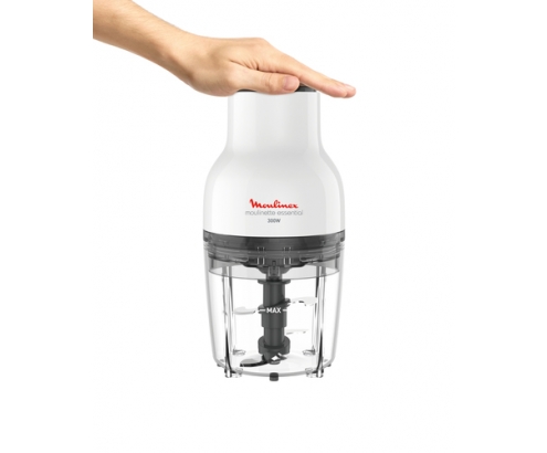 Moulinex DJ520 picadora eléctrica de alimentos 0,4 L 300 W Blanco