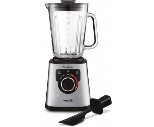 Moulinex LM871 1,5 L Batidora de vaso 1200 W Acero inoxidable, Gris