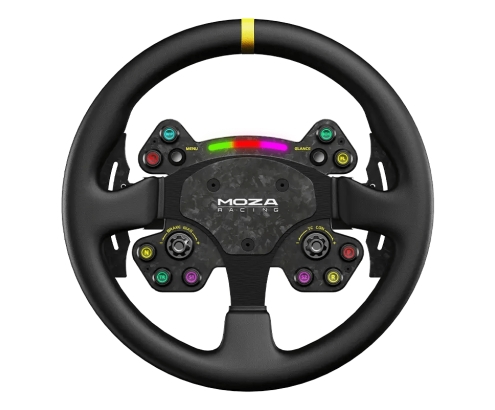 Moza Racing RS025 mando y volante Negro PC