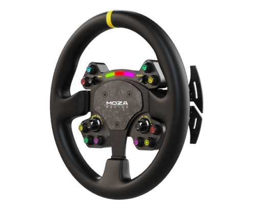 Moza Racing RS025 mando y volante Negro PC