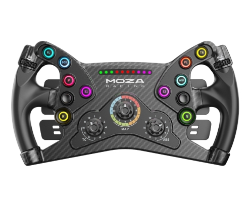 Moza Racing RS047 mando y volante Negro PC