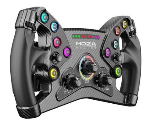 Moza Racing RS047 mando y volante Negro PC