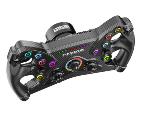 Moza Racing RS047 mando y volante Negro PC