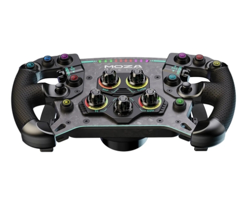 Moza Racing RS056 mando y volante Negro