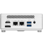MSI Cubi 5 1M-441BEU Intel Core 3 100U 0,6 l tamaño PC Mini PC barebone Blanco