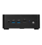 MSI Cubi NUC 13MQG-065BEU 0.84L sized PC Negro i7-1365U Intel® SoC