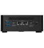 MSI Cubi NUC 13MQG-065BEU 0.84L sized PC Negro i7-1365U Intel® SoC