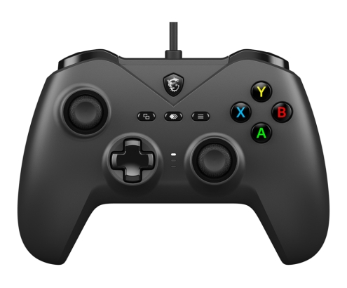 MSI FORCE GC200 mando y volante Negro USB Gamepad Analógico/Digital Android, PC