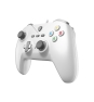 MSI FORCE GC200 WHITE mando y volante Blanco USB Gamepad Analógico/Digital Android, PC