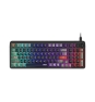 MSI FORGE GK110 teclado Juego USB QWERTY Español Negro
