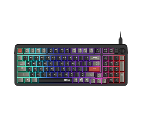 MSI FORGE GK110 teclado Juego USB QWERTY Español Negro