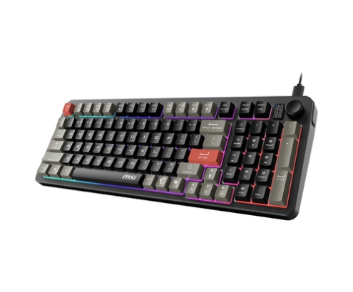 MSI FORGE GK110 teclado Juego USB QWERTY Español Negro