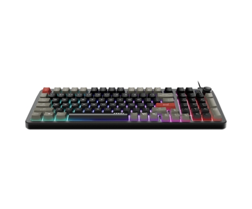 MSI FORGE GK110 teclado Juego USB QWERTY Español Negro