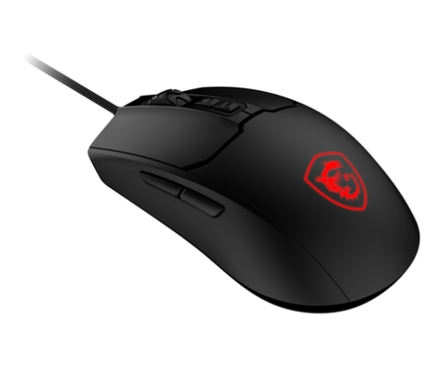 MSI FORGE GM100 ratón Juego Ambidextro USB tipo A Óptico 6400 DPI