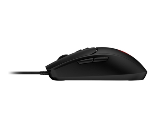 MSI FORGE GM100 ratón Juego Ambidextro USB tipo A Óptico 6400 DPI