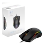MSI FORGE GM300 ratón Juego Ambidextro USB tipo A Óptico 7200 DPI