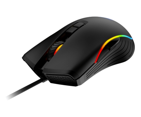 MSI FORGE GM300 ratón Juego Ambidextro USB tipo A Óptico 7200 DPI