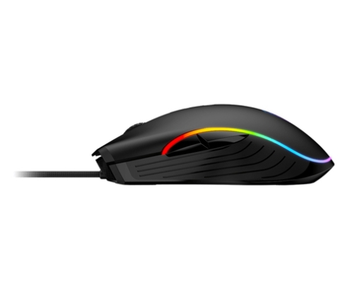 MSI FORGE GM300 ratón Juego Ambidextro USB tipo A Óptico 7200 DPI