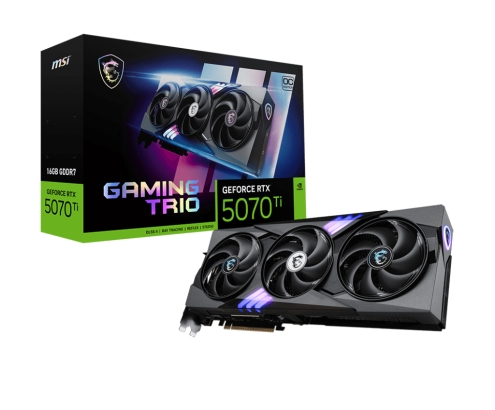 MSI GAMING GeForce RTX 5070 Ti 16G TRIO OC NVIDIA 16 GB GDDR7
