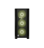 MSI MAG FORGE M120R AIRFLOW carcasa de ordenador Mini Tower Negro, Transparente