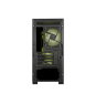 MSI MAG FORGE M120R AIRFLOW carcasa de ordenador Mini Tower Negro, Transparente