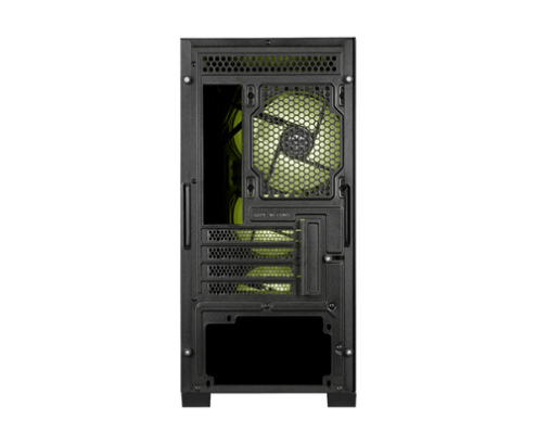 MSI MAG FORGE M120R AIRFLOW carcasa de ordenador Mini Tower Negro, Transparente