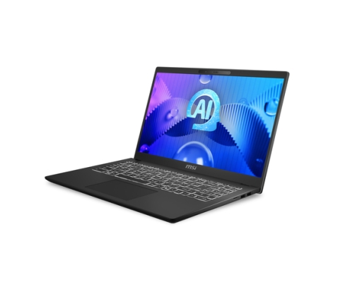 MSI Modern 15 H AI C1MG-078XES Intel Core Ultra 5 125H Portátil 39,6 cm (15.6