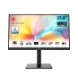 MSI MONITOR MODERN MD2412P. 23.8â€ (60CM). PLANO. IPS. 1920X1080 (FHD). 100HZ. NEGRO