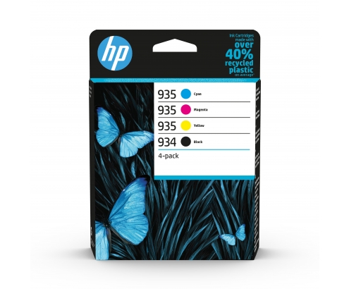 MULTIPACK HP 934/935 NEGRO CIAN MAGENTA Y AMARILLO 6ZC72AE