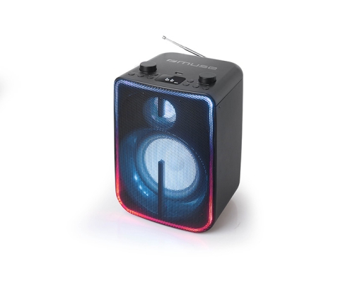 Muse M-1802 DJ Altavoz monofónico portátil Negro 60 W