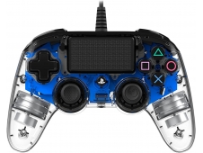 Nacon Compact Controller Wired para PS4 Iluminado Azul