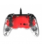 Nacon Compact Controller Wired para PS4 Iluminado Rojo