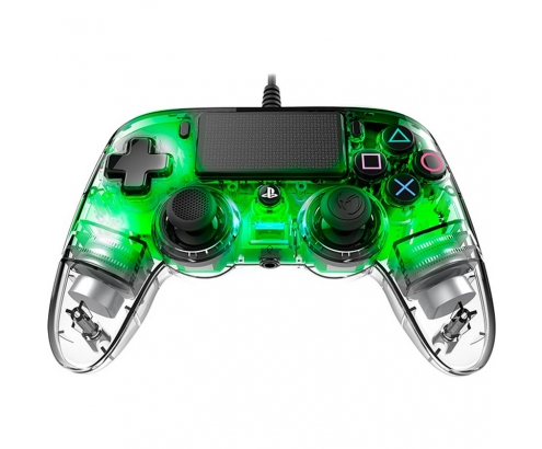 Nacon Compact Controller Wired para PS4 Iluminado Verde