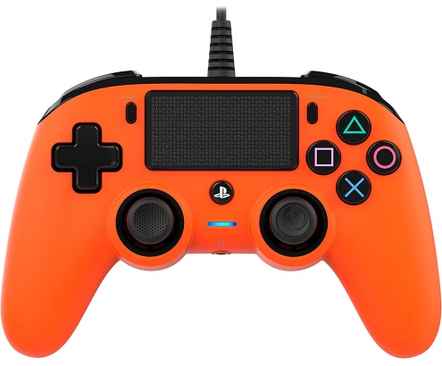 Nacon Compact Controller Wired para PS4 Naranja