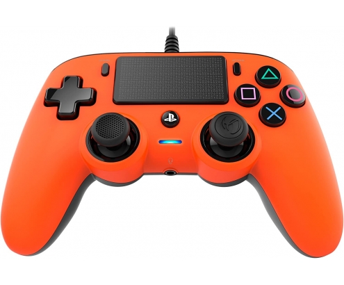 Nacon Compact Controller Wired para PS4 Naranja