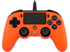 Nacon Compact Controller Wired para PS4 Naranja