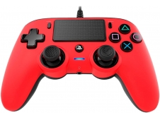 Nacon Compact Controller Wired para PS4 Rojo