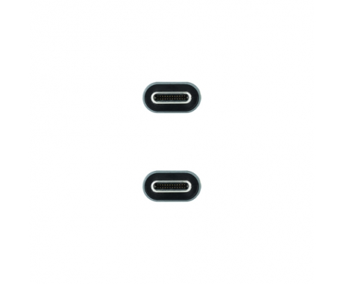 Nanocable 10.01.4300 cable USB 0,5 m USB4 Gen 2x2 USB C Negro