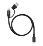 Nanocable 10.01.4801 cable USB USB 3.2 Gen 2 (3.1 Gen 2) 1 m USB A/USB C USB C Negro