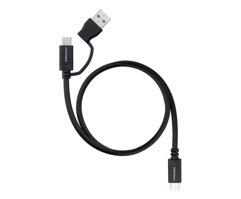 Nanocable 10.01.4802 cable USB USB 3.2 Gen 2 (3.1 Gen 2) 2 m USB A/USB C USB C Negro