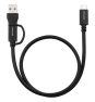 Nanocable 10.01.4803 cable USB USB 3.2 Gen 2 (3.1 Gen 2) 3 m USB A/USB C USB C Negro