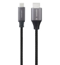 Nanocable 10.15.5262 adaptador de cable de vídeo 1,8 m USB Tipo C HDMI Negro